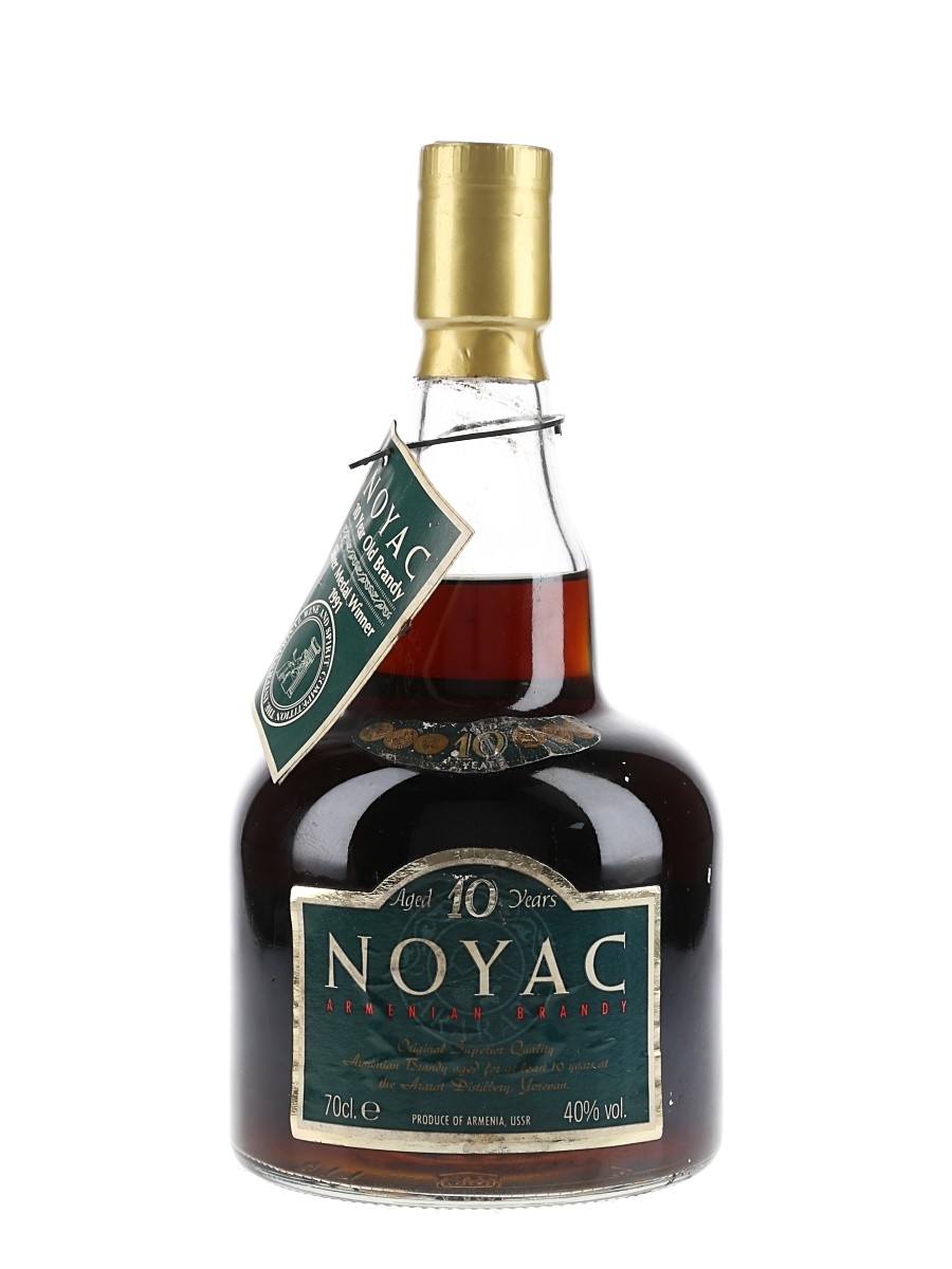 Noyac 10 Year Old Armenian Brandy Bottled 1990s 70cl / 40%