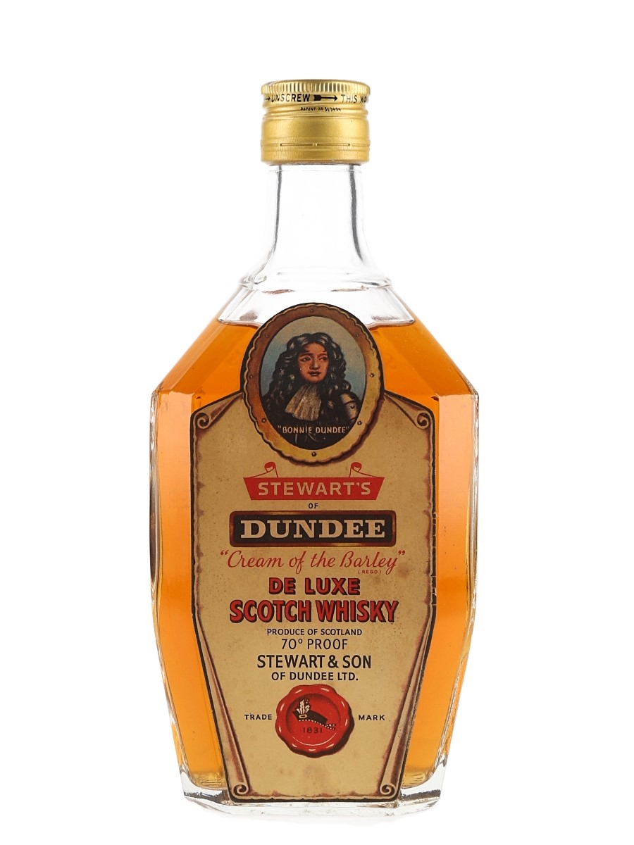 Stewarts of Dundee Cream Of The Barley De Luxe Bottled 1970s 75cl / 40%