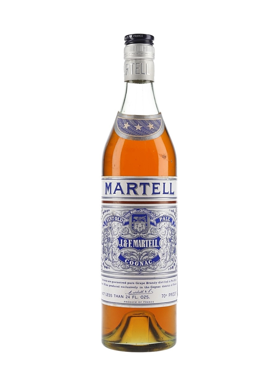 Martell 3 Star VOP Bottled 1960s-1970s 68cl / 40%