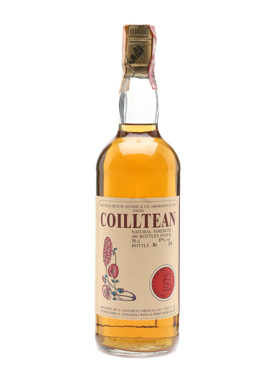 Coilltean 1975 Samaroli Bottled 1990 - Glen Garioch 75cl / 57%