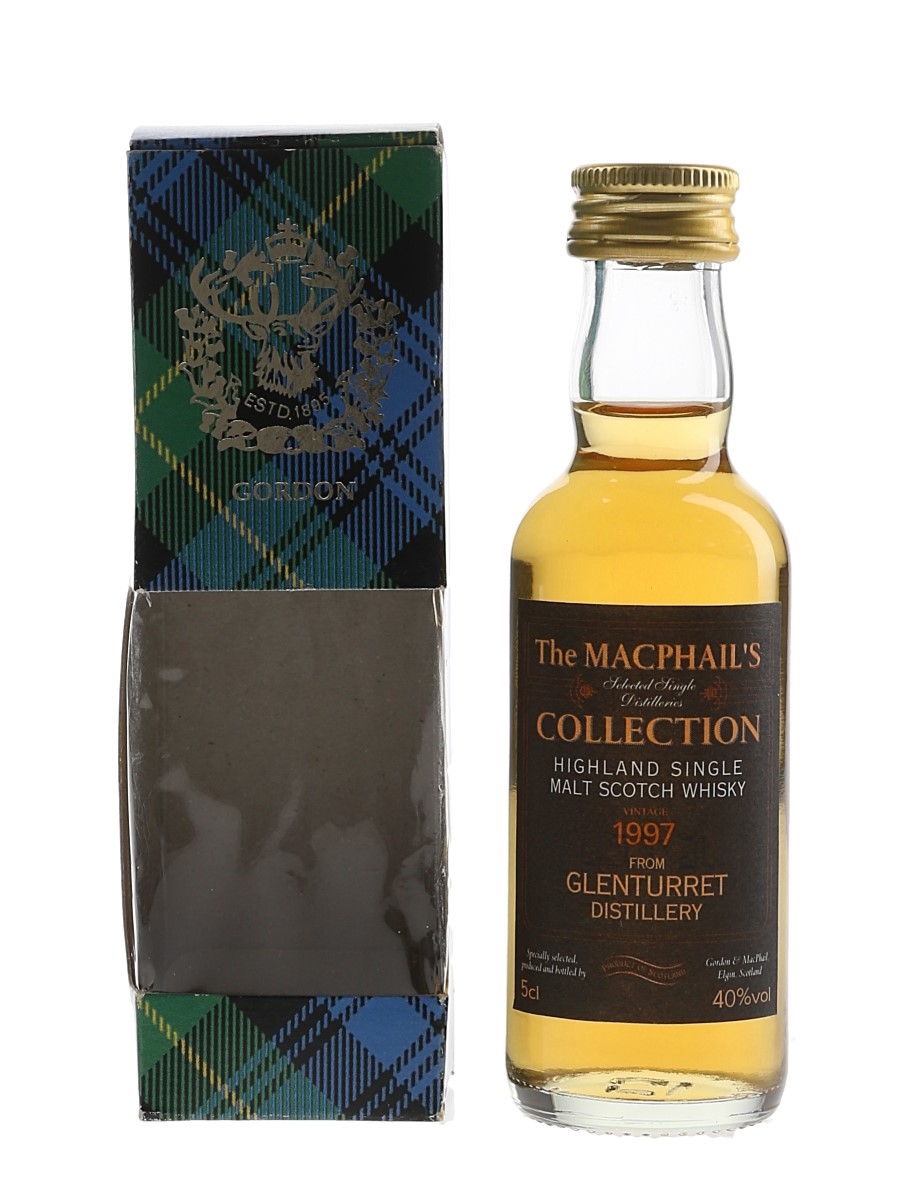 Glenturret 1997 Bottled 2000s - The MacPhail's Collection 5cl / 40%
