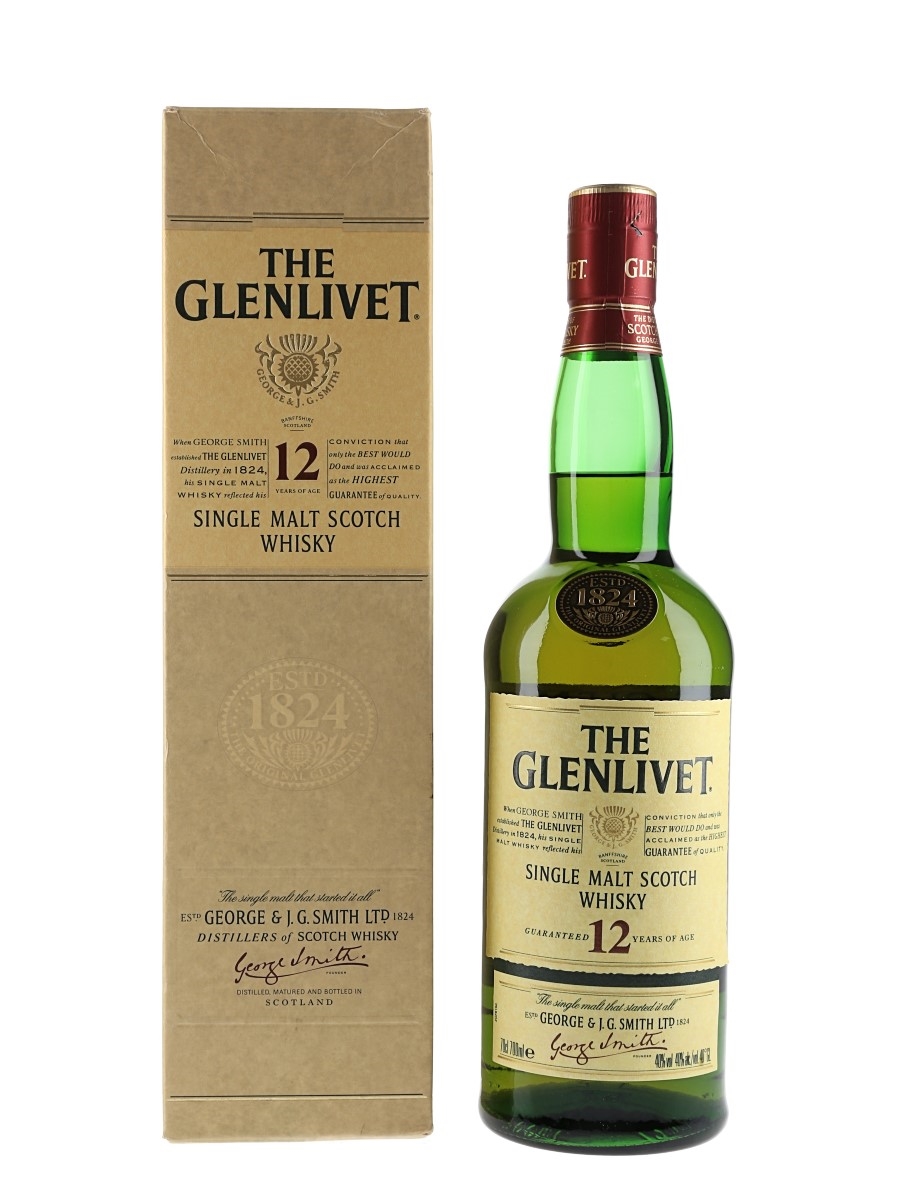 Glenlivet 12 Year Old - Lot 151606 - Buy/Sell Speyside