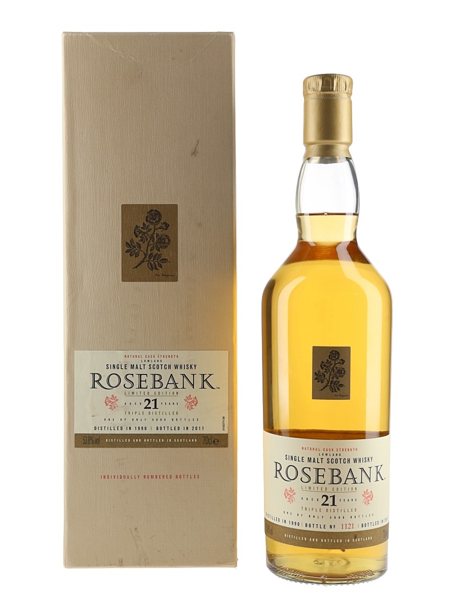 Rosebank 1990 21 Year Old Bottled 2011 70cl / 53.8%