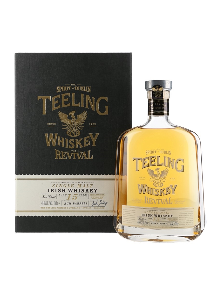 Teeling 15 Year Old Whiskey Revival Volume I Rum Barrel Matured 70cl / 46%