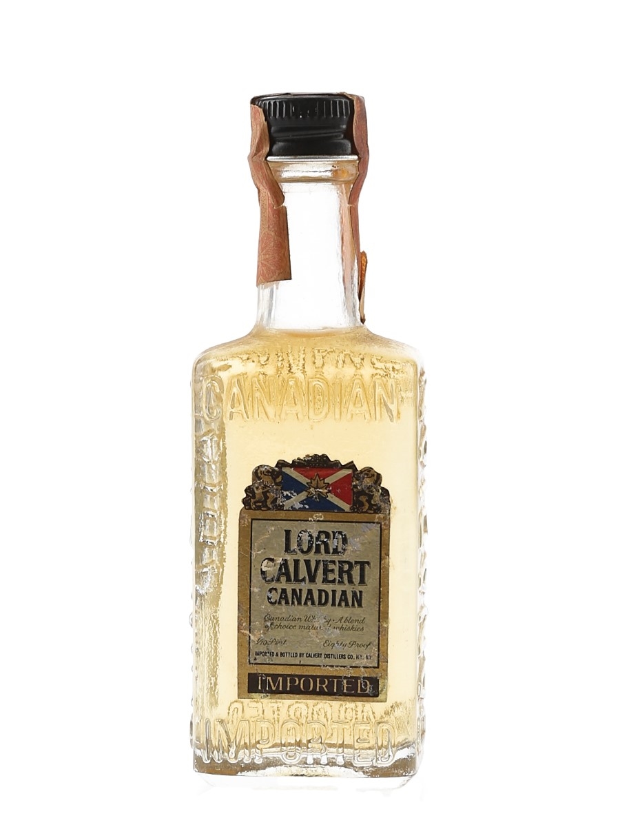 Canadian Lord Calvert Bottled 1970s 5cl / 43.4%