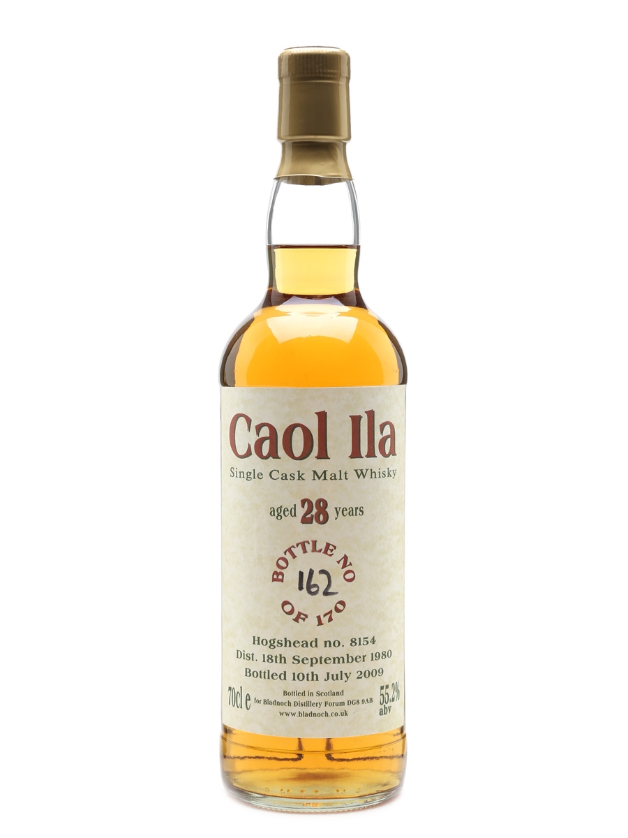 Caol Ila 1980 28 Year Old - The Bladnoch Distillery Forum 70cl / 55.2%