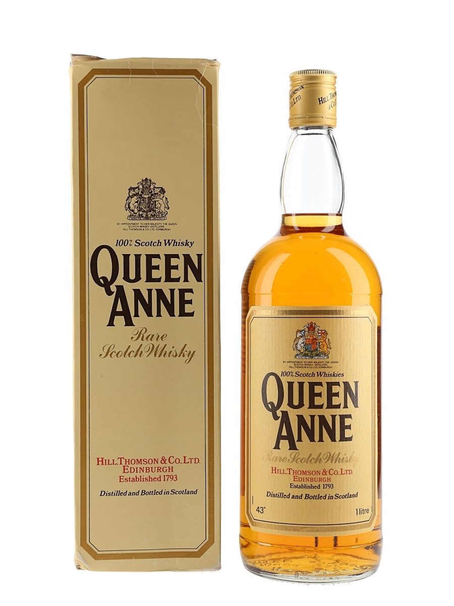Queen Anne Rare Scotch Whisky Bottled 1980s 100cl / 43%