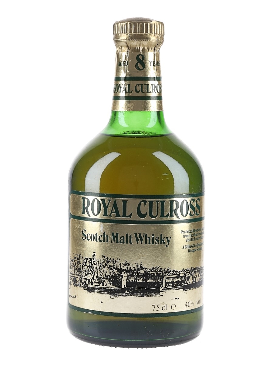 Royal Culross 8 Year Old Bottled 1980s 75cl / 40%