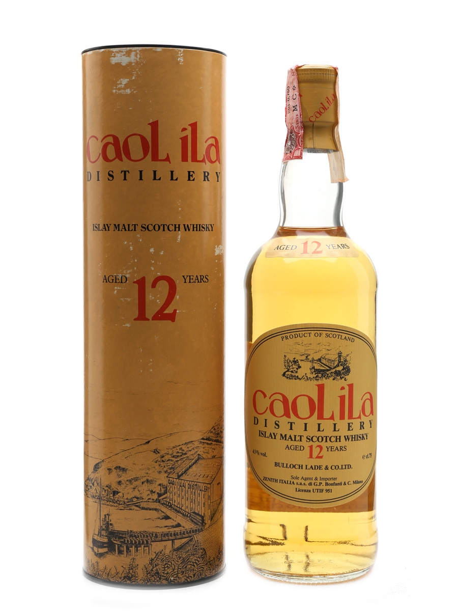 Caol Ila 12 Year Old Bottled 1980s 75cl / 43%