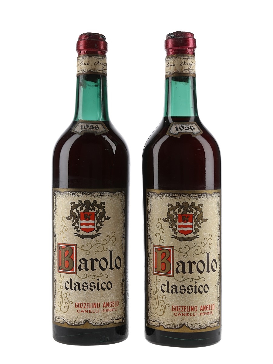 1956 Barolo Classico Gozzelino Angelo 2 x 75cl