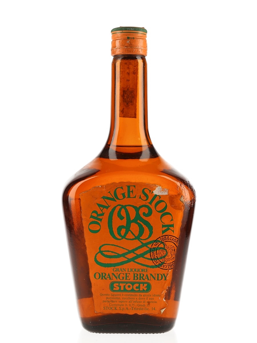 Stock Orange Brandy Bottled 1970s 75cl / 35%
