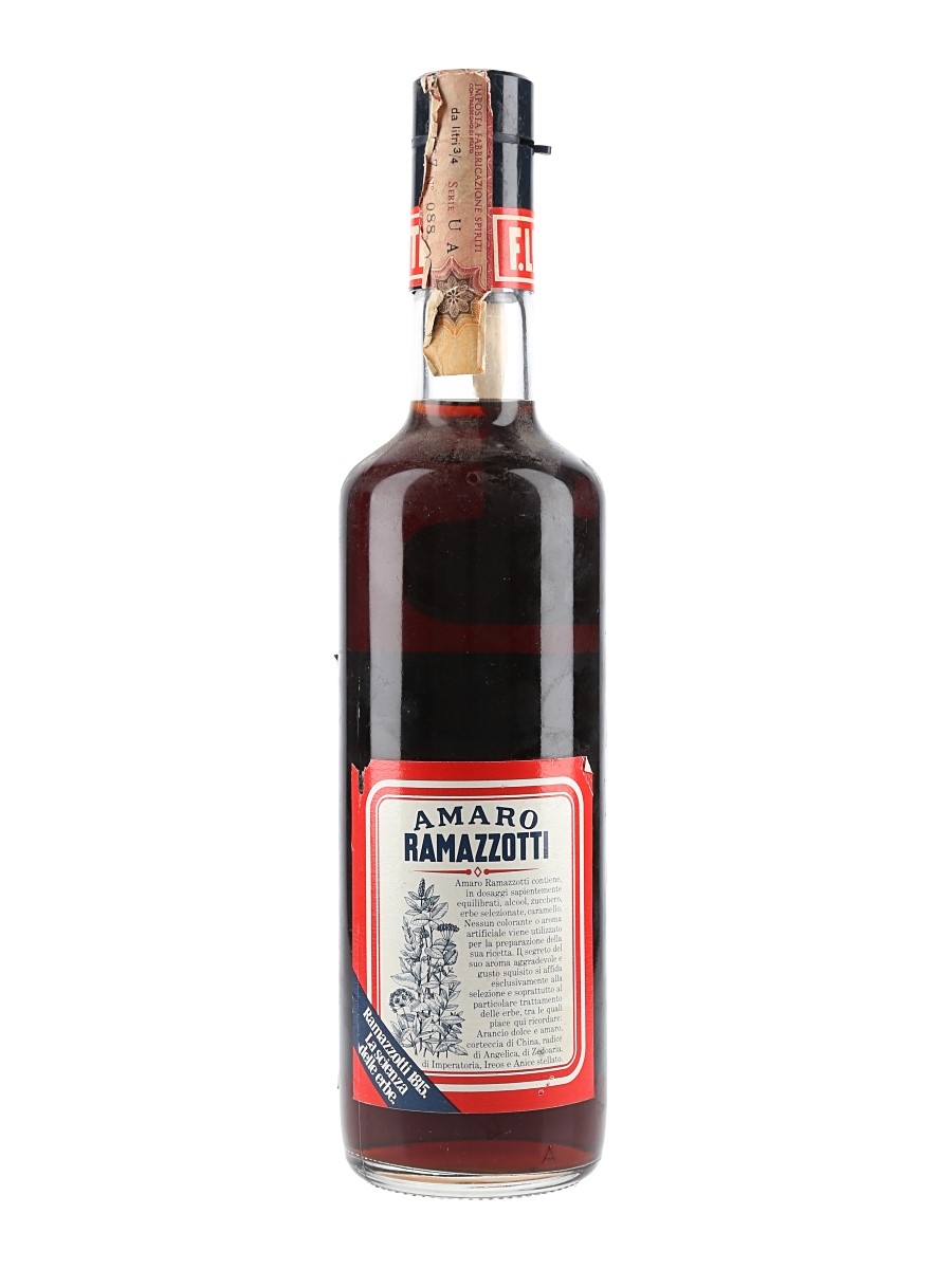 Ramazzotti Amaro - Lot 151833 - Buy/Sell Liqueurs Online