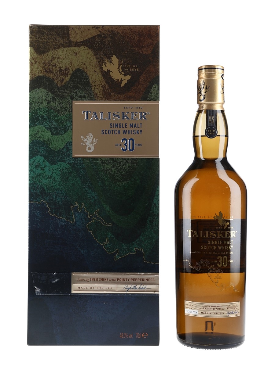 Talisker 30 Year Old Bottled 2021 70cl / 48.5%