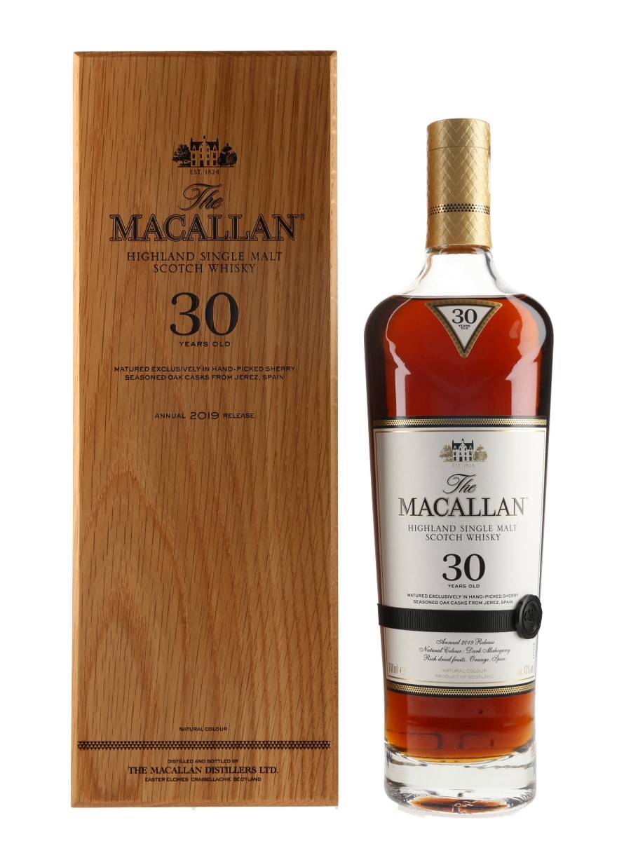 Macallan 30 Year Old Annual 2019 Release 70cl / 43%