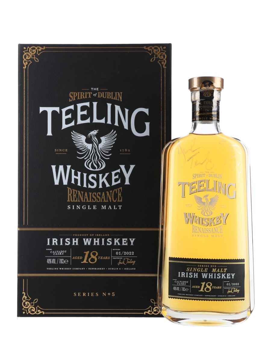 Teeling 18 Year Old Whiskey Renaissance Series No.5 Bottled 2022 - Calvados Cask Finish 70cl / 46%