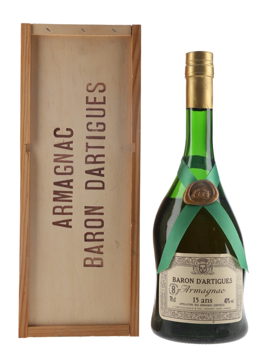 Baron D'Artigues 15 Year Old Armagnac  70cl / 40%