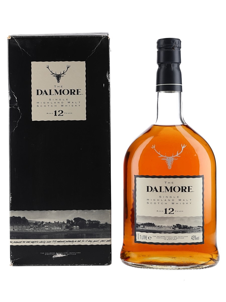 Dalmore 12 Year Old Bottled 1990s-2000s 100cl / 43%