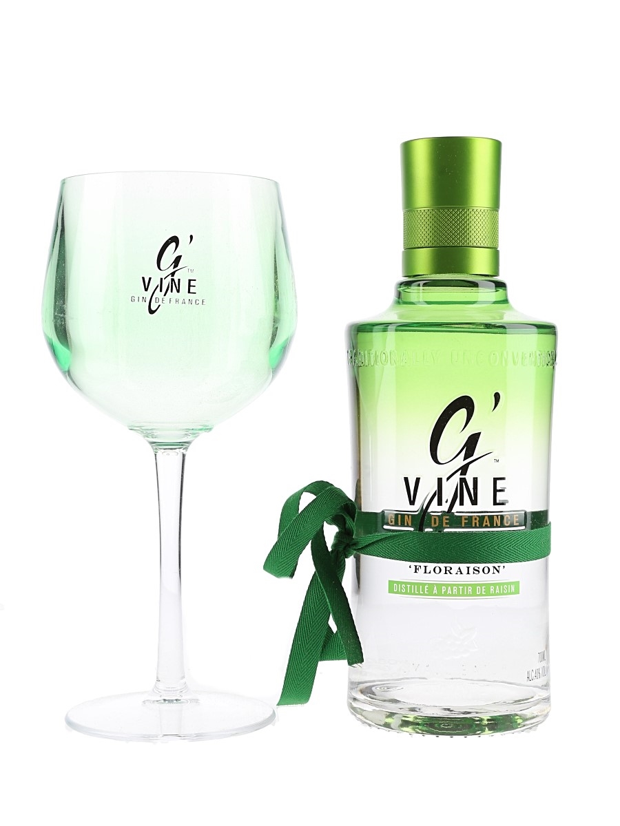GVine Floraison With Picnic Glass Gin De France 70cl / 40%