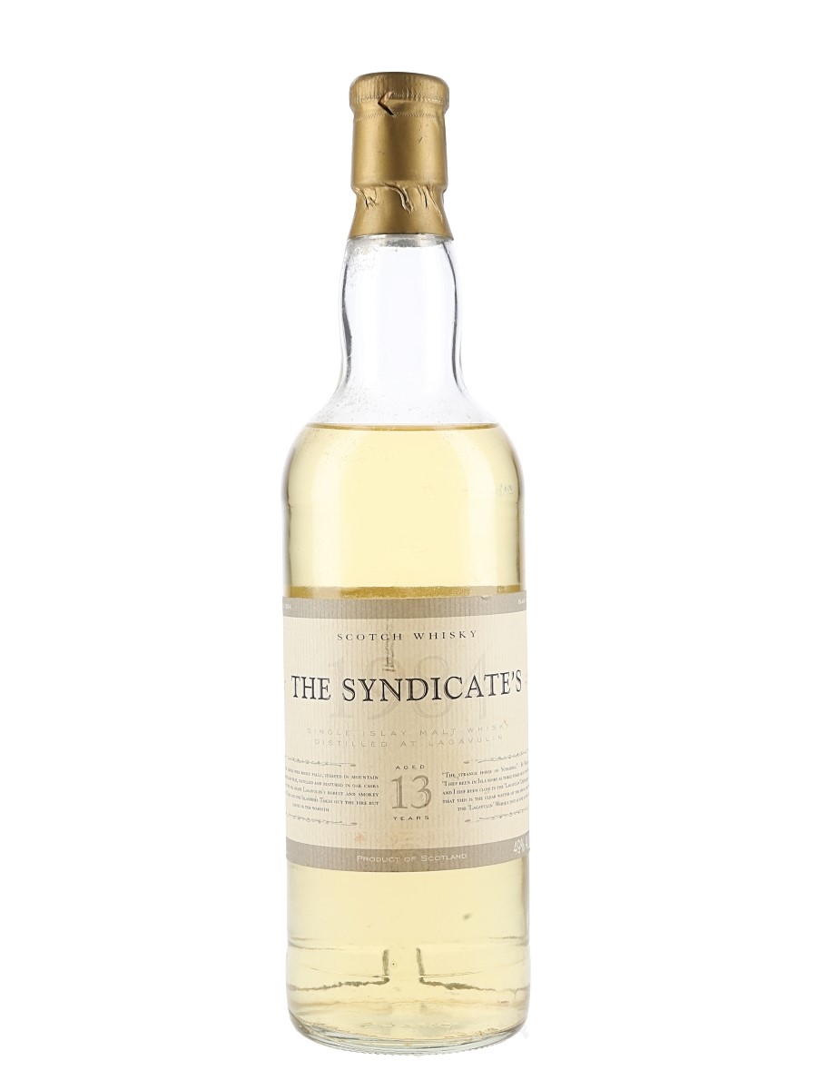 Lagavulin 1984 13 Year Old The Syndicate's Bottled 1998 70cl / 49%