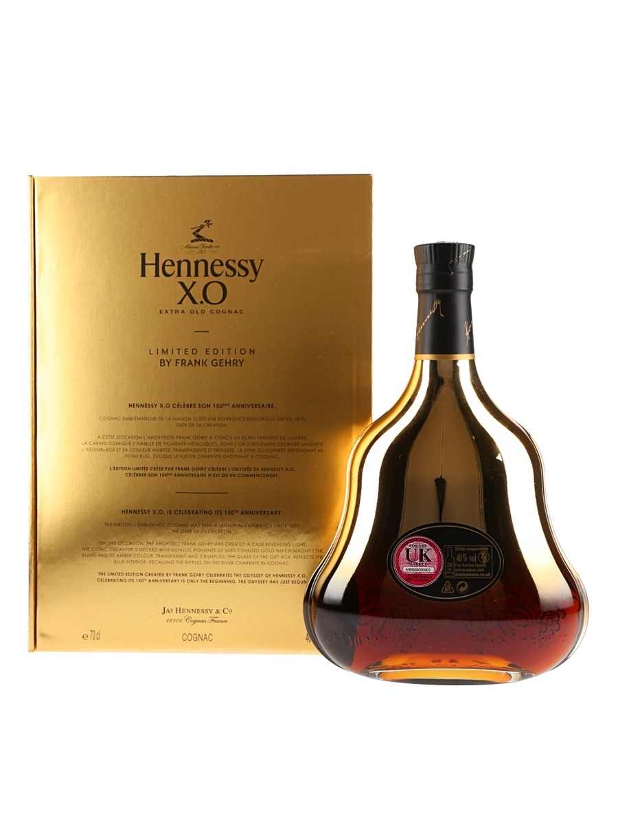 Hennessy XO 150th Anniversary Limited Edition by Frank Gehry Cognac - Buy  Online at