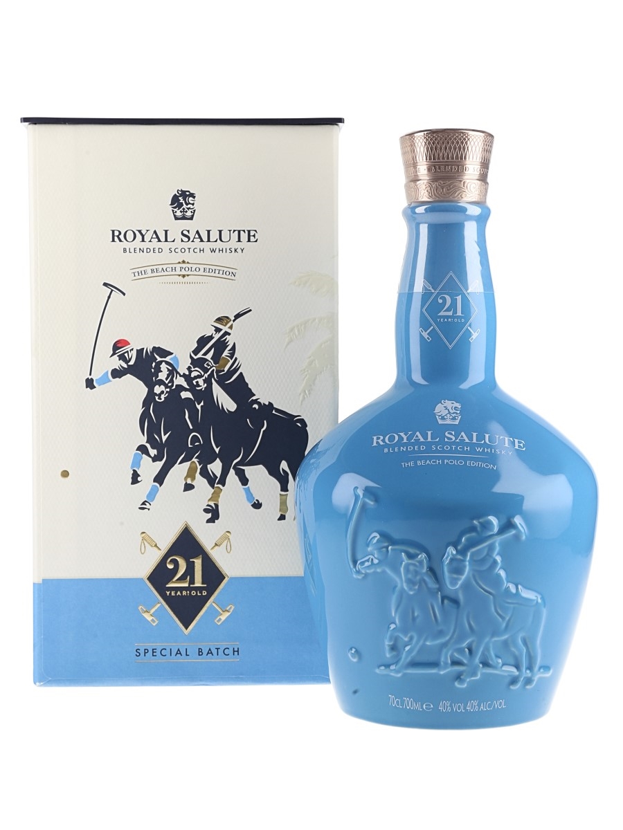 Royal Salute 21 Year Old Beach Polo Edition Bottled 2018 70cl / 40%