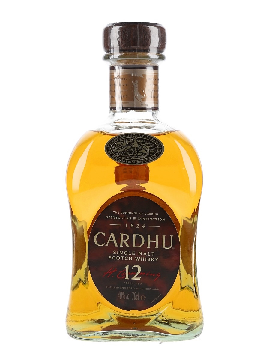 Shop Online Cardhu 12 Years Aged Single Malt Whisky 70cl at