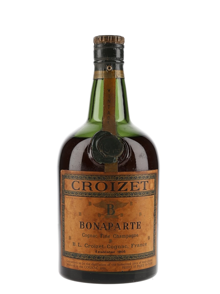 Croizet 1914 Bonaparte Bottled 1960s 70cl / 40%