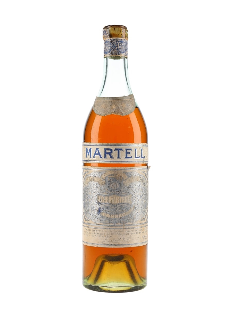 Martell 3 Star VOP Bottled 1930s-1940s 70cl