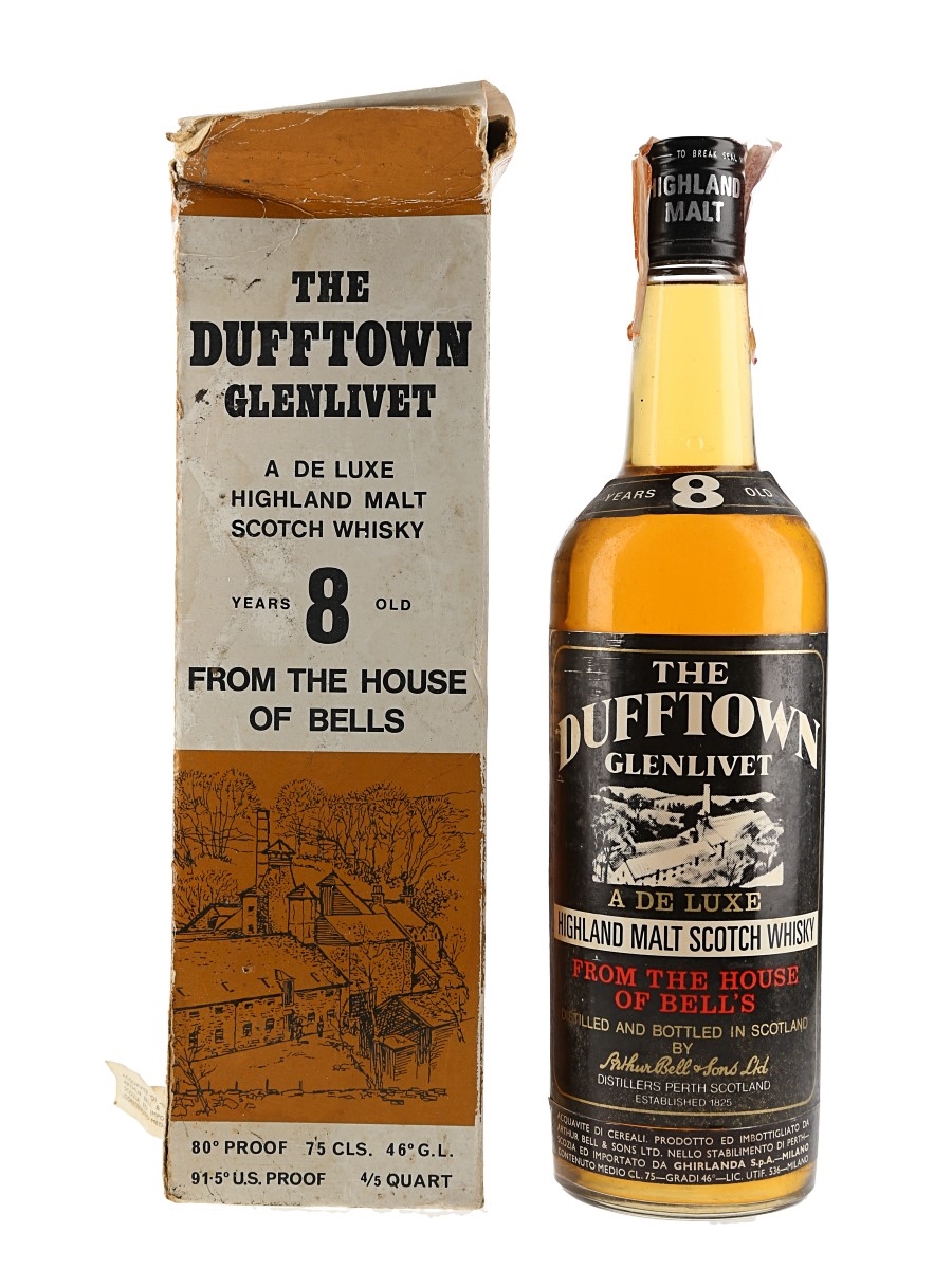 Dufftown Glenlivet 8 Year Old - Lot 153118 - Buy/Sell
