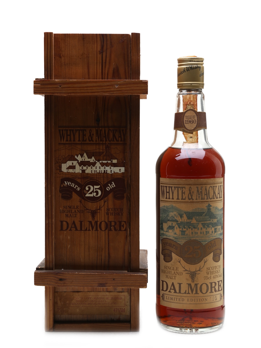 Dalmore 25 Year Old Limited Edition Distilled Prior To 1960 75cl / 43%