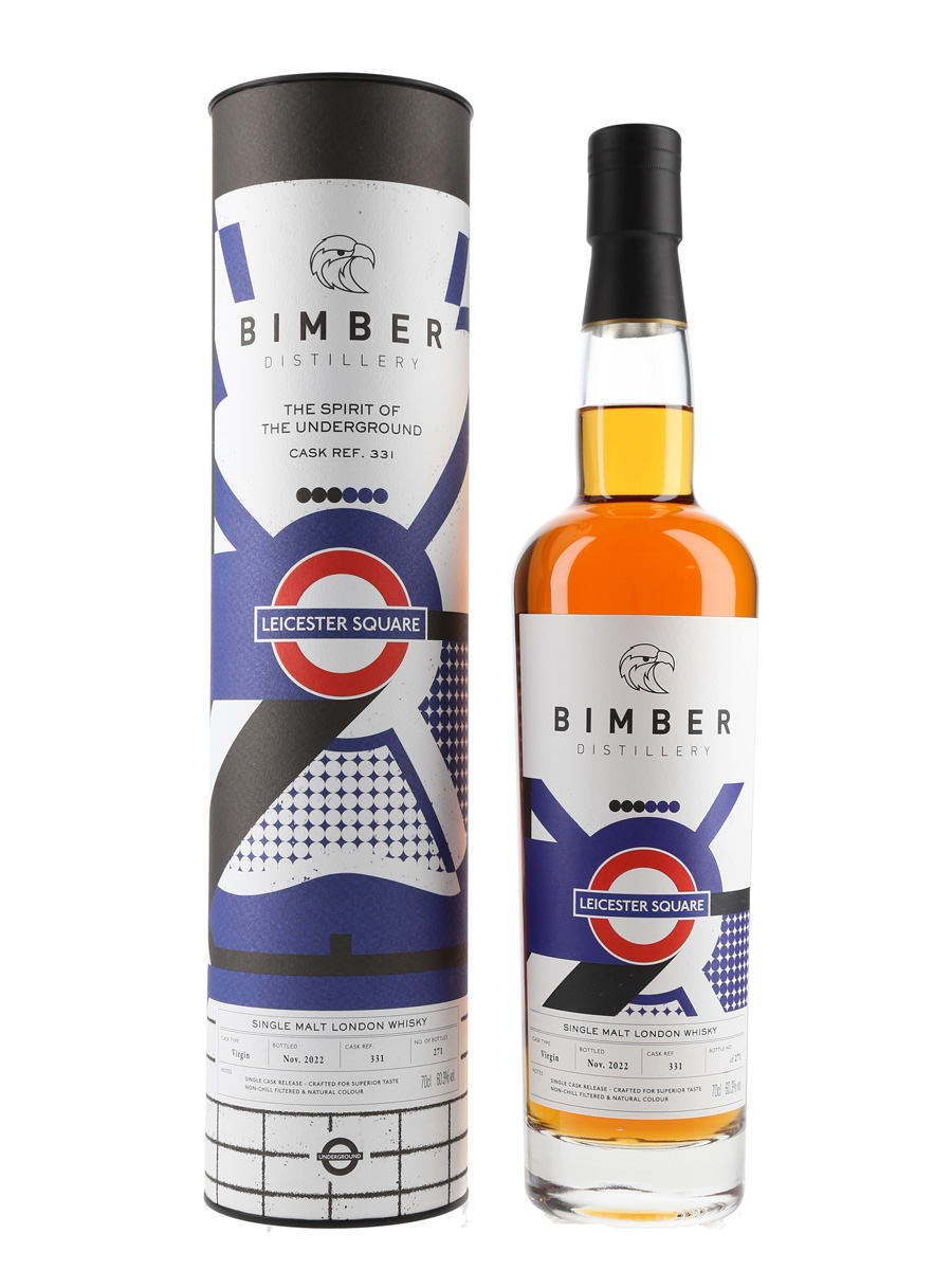 Bimber The Spirit Of The Underground - Leicester Square Single Cask 331 70cl / 60.3%