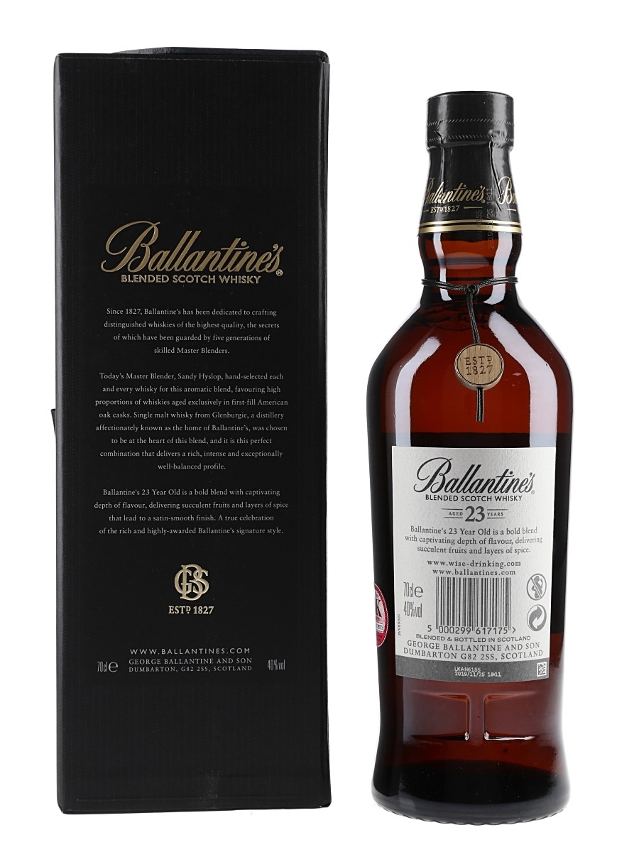 Ballantine's 23 Year Old - Lot 152896 - Buy/Sell Blended