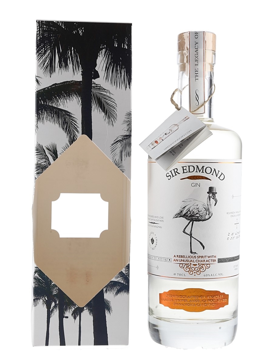 Sir Edmond Gin Bourbon Vanilla Infused 70cl / 40%