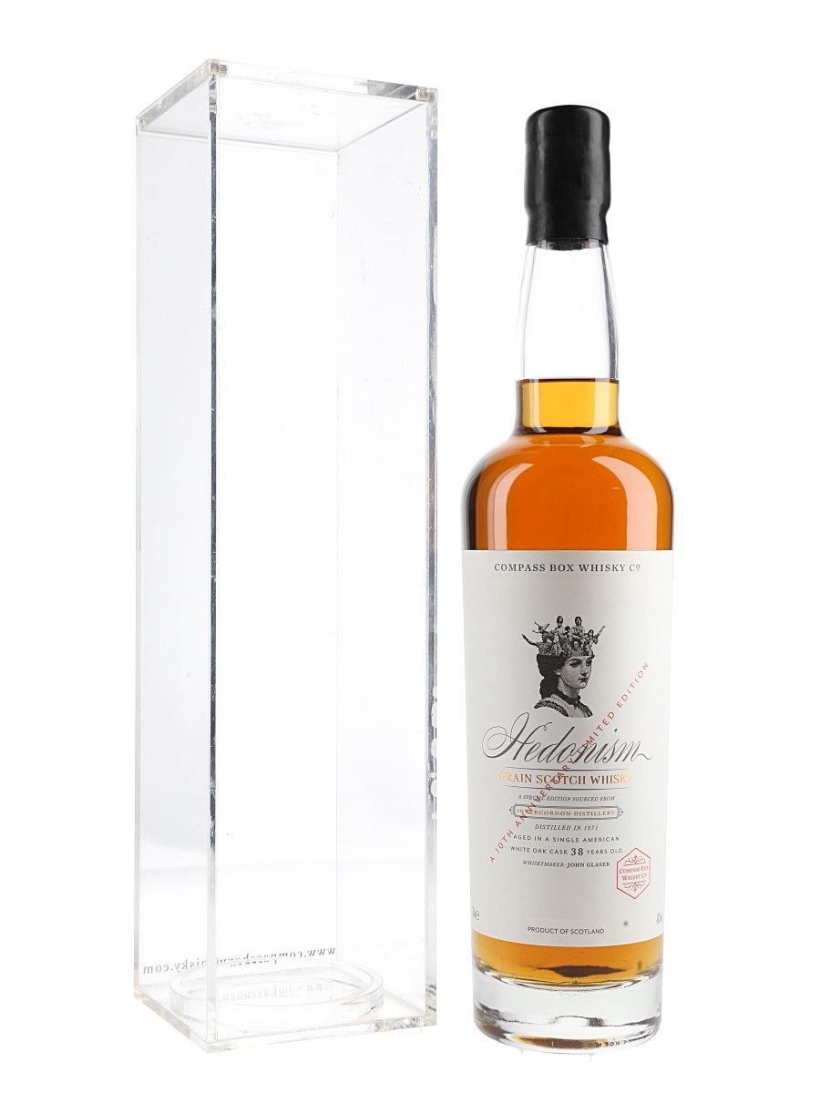 Compass Box Hedonism 10th Anniversary Edition Bottled 2010 - Invergordon 1971 70cl / 46%
