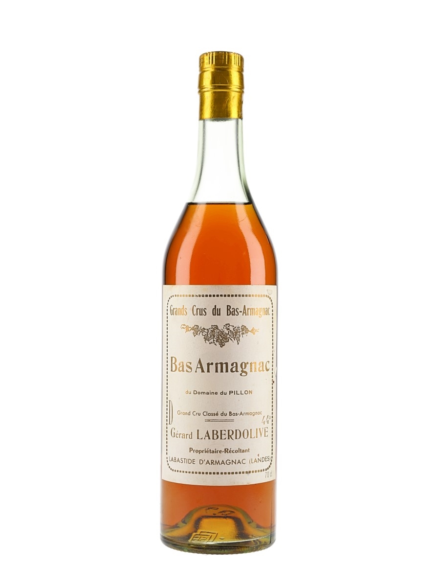 Gerard Laberdolive Bas Armagnac Bottled 1980s - Missing Vintage Label 70cl / 44%