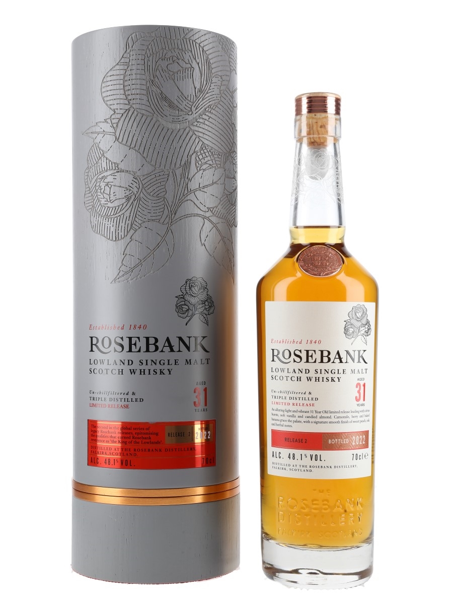 Rosebank 31 Year Old Bottled 2022 - Release 2 70cl / 48.1%