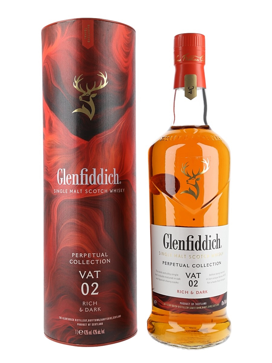 ウイスキー Glenfiddich Perpetual Collection VAT 02 GlnfddchPerptualVat2RDBoxF_600