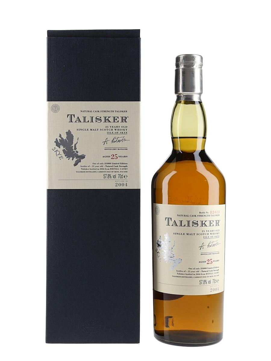 Talisker 25 Year Old Bottled 2004 70cl / 57.8%