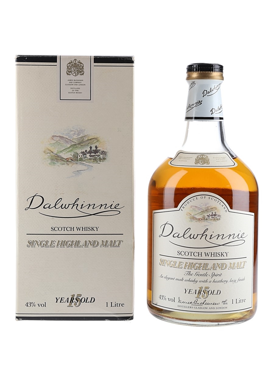 Dalwhinnie 15 Year Old Bottled 1980s-1990s 100cl / 43%