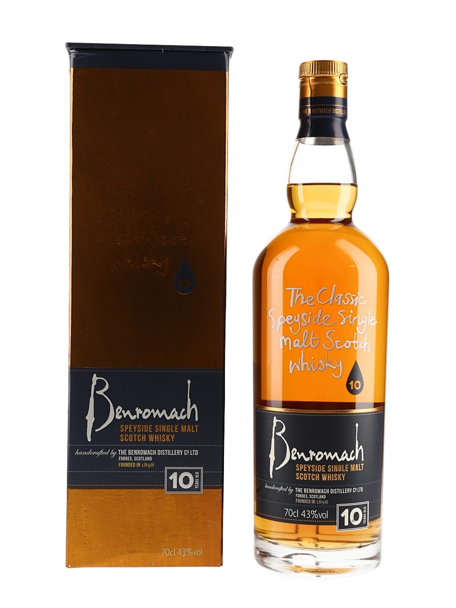 Benromach 10 Year Old Old Presentation 70cl / 43%