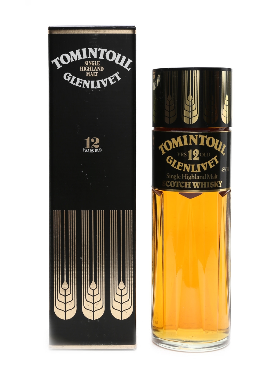 Tomintoul-Glenlivet 12 Year Old Bottled 1980s 75cl / 43%