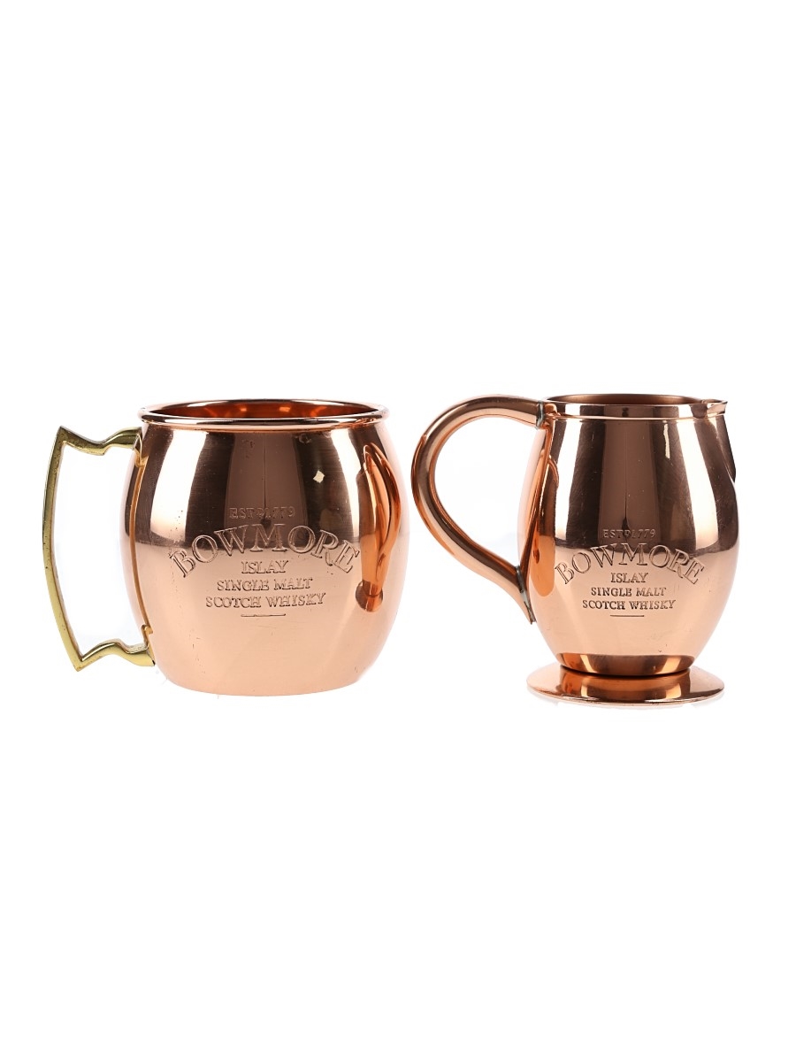 Bowmore Copper Mug & Water Jug  