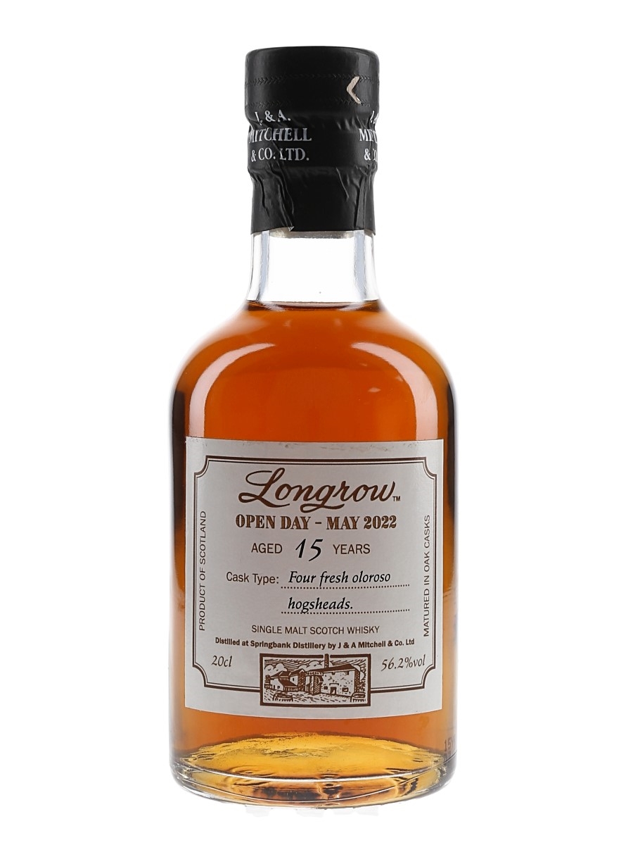 Longrow 15 Year Old Springbank Open Day 2022 20cl / 56.2%