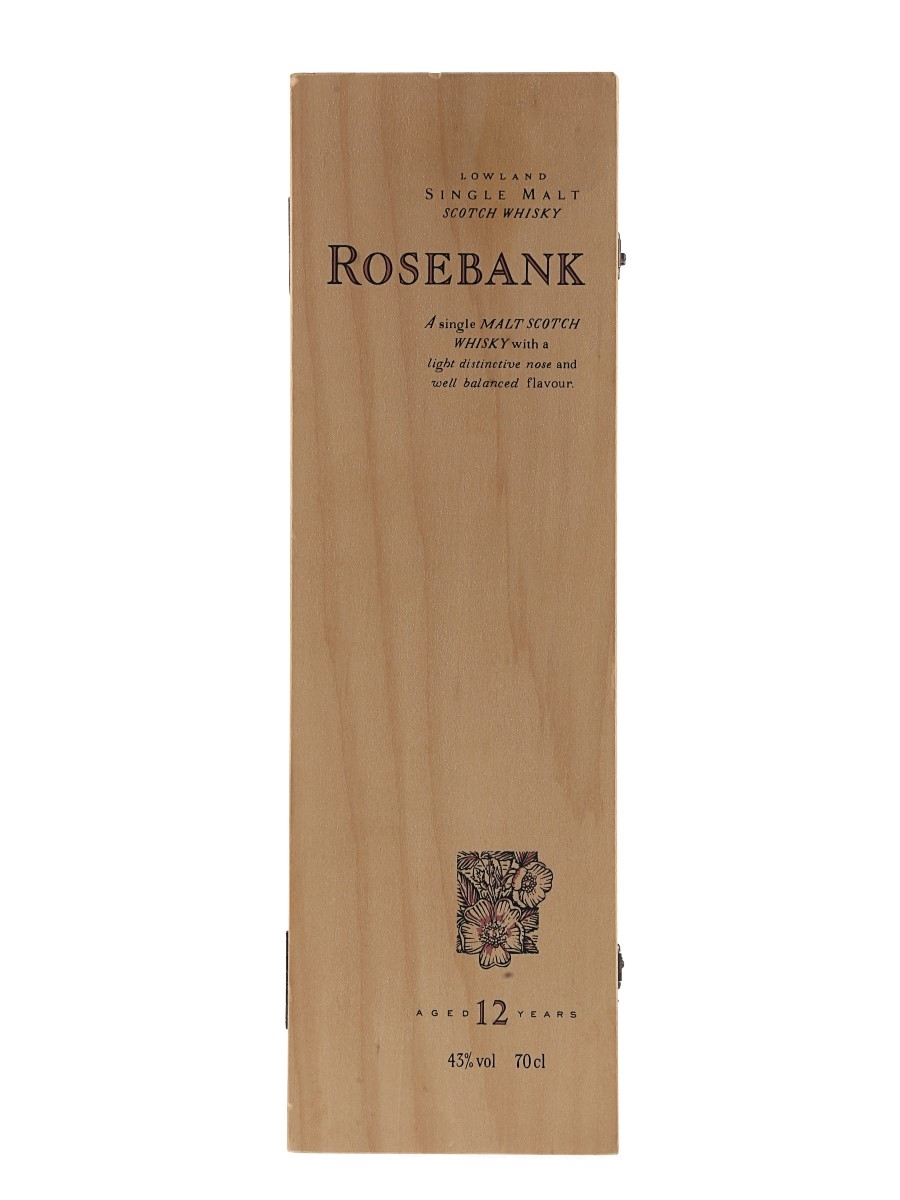 Rosebank Flora & Fauna Whisky Box - Empty  