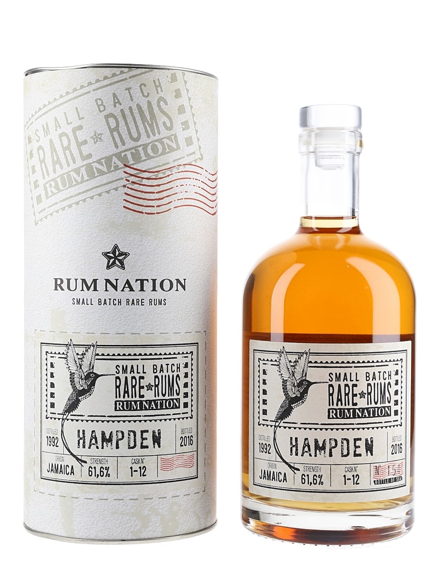 Hampden 1992 Small Batch Bottled 2016 - Rum Nation 70cl / 61.6%