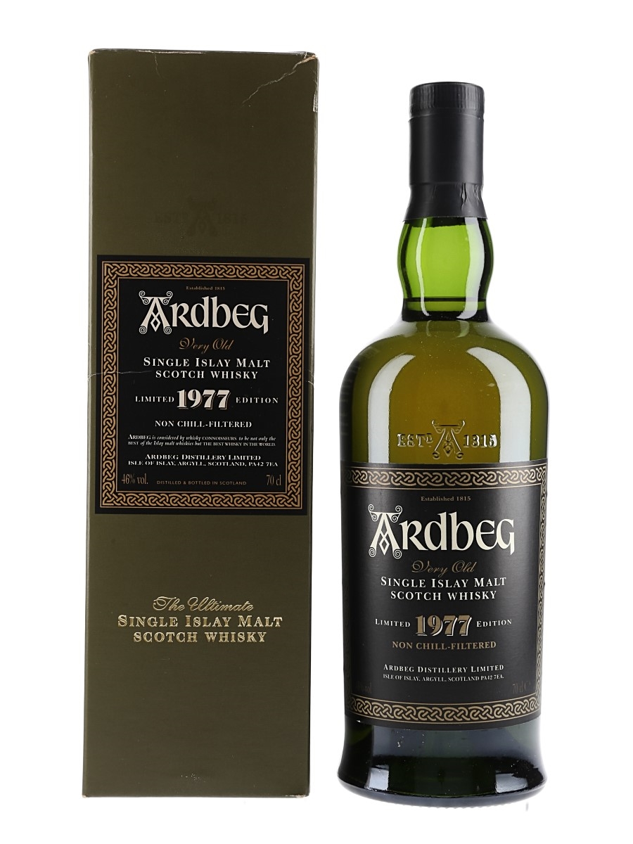 Ardbeg 1977 Limited Edition Bottled 2002 70cl / 46%