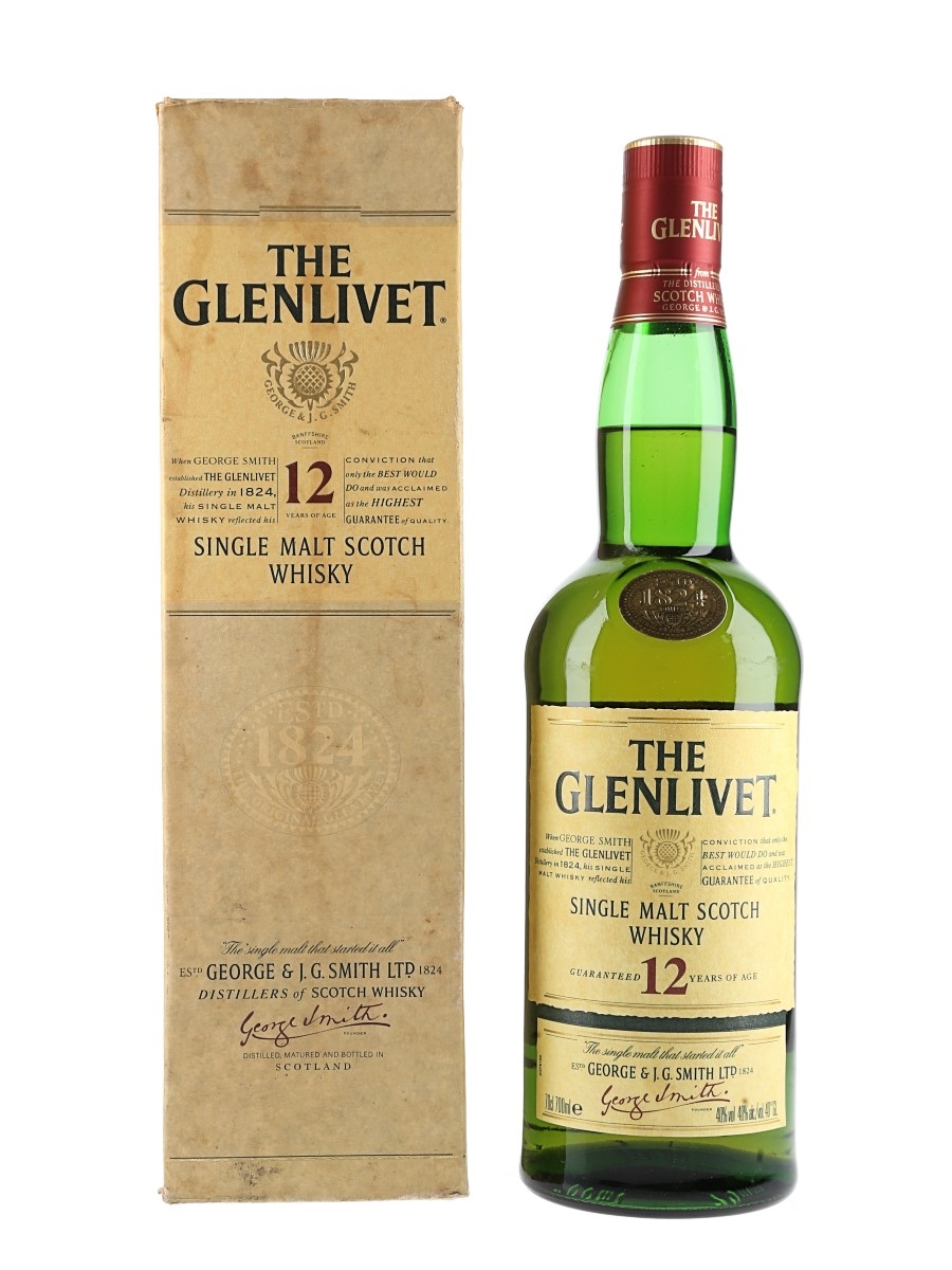 Glenlivet 12 Year Old Bottled 2000s 70cl / 40%