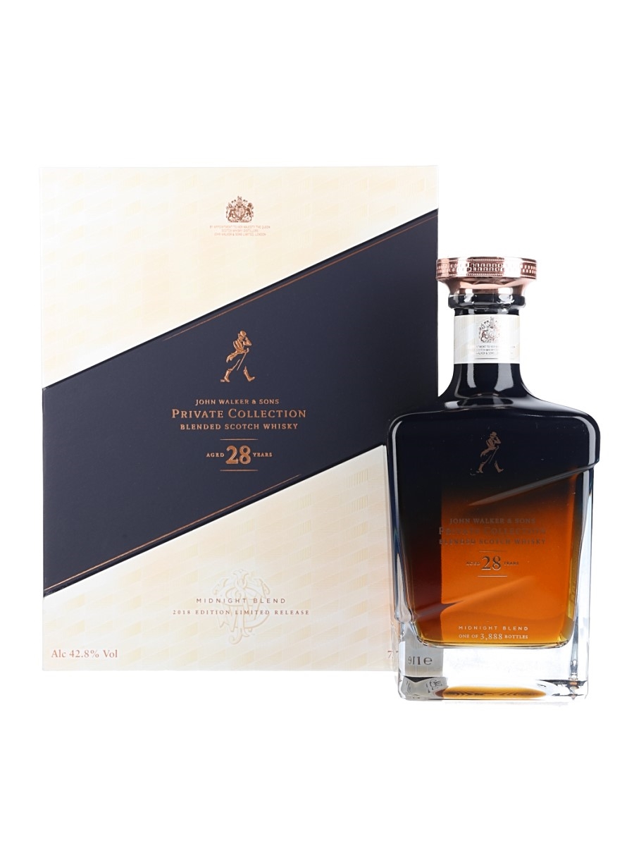 John Walker & Sons 28 Year Old Private Collection 2018 Edition - Midnight Blend 70cl / 42.8%