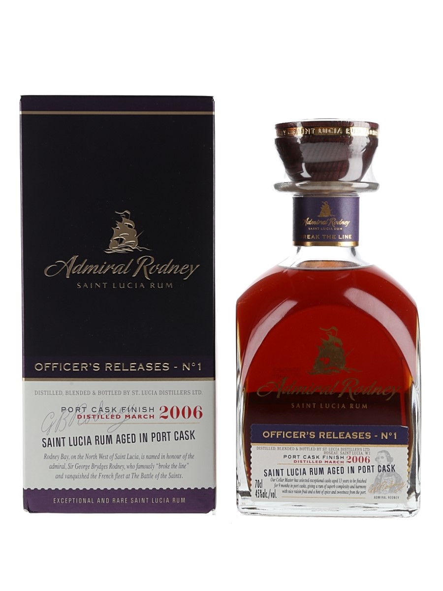Admiral Rodney 2006 Officer's Releases No 1 - Port Cask Finish 70cl / 45%
