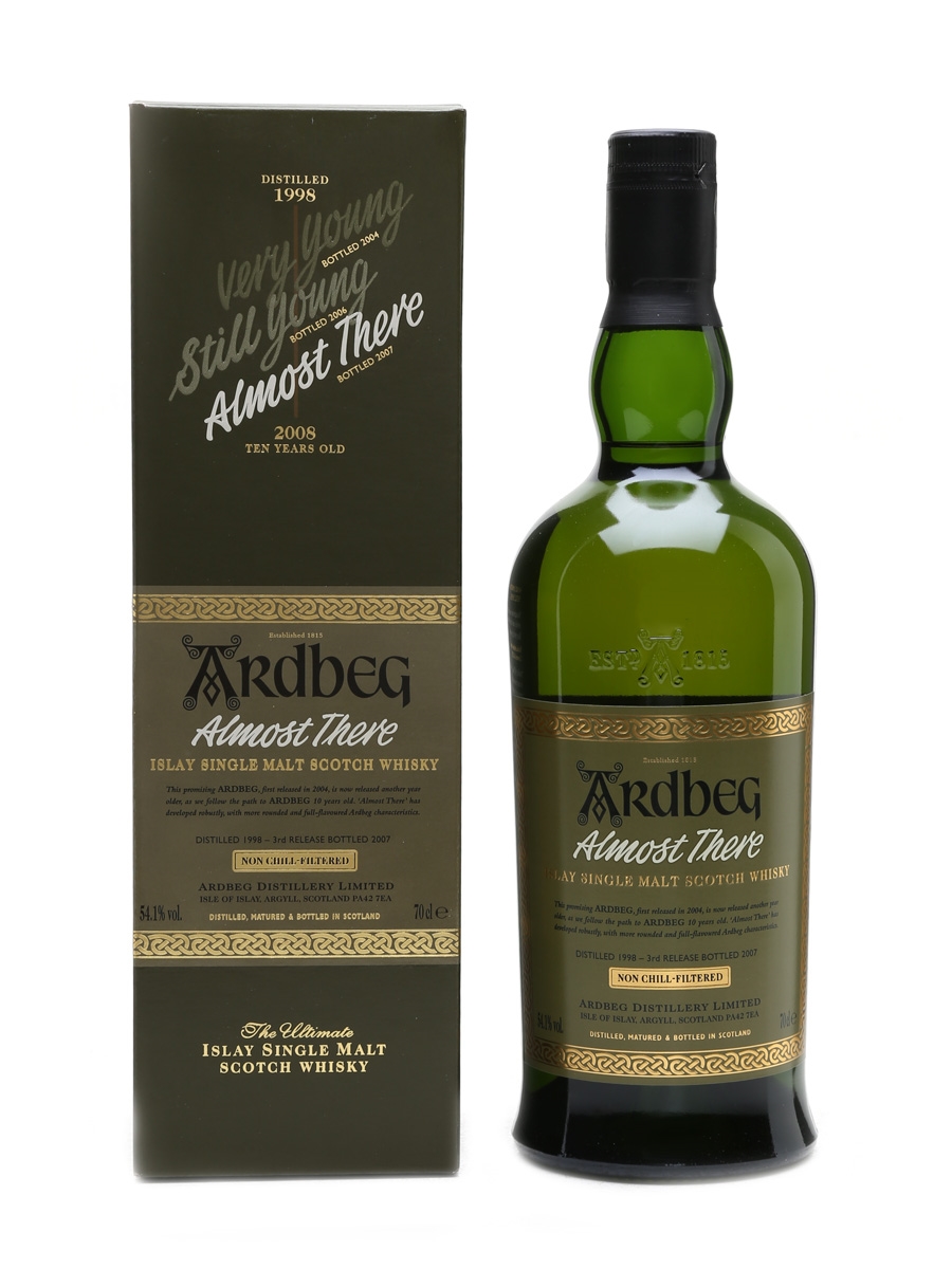 Ardbeg Almost There Bottled 2007 70cl / 54.1%